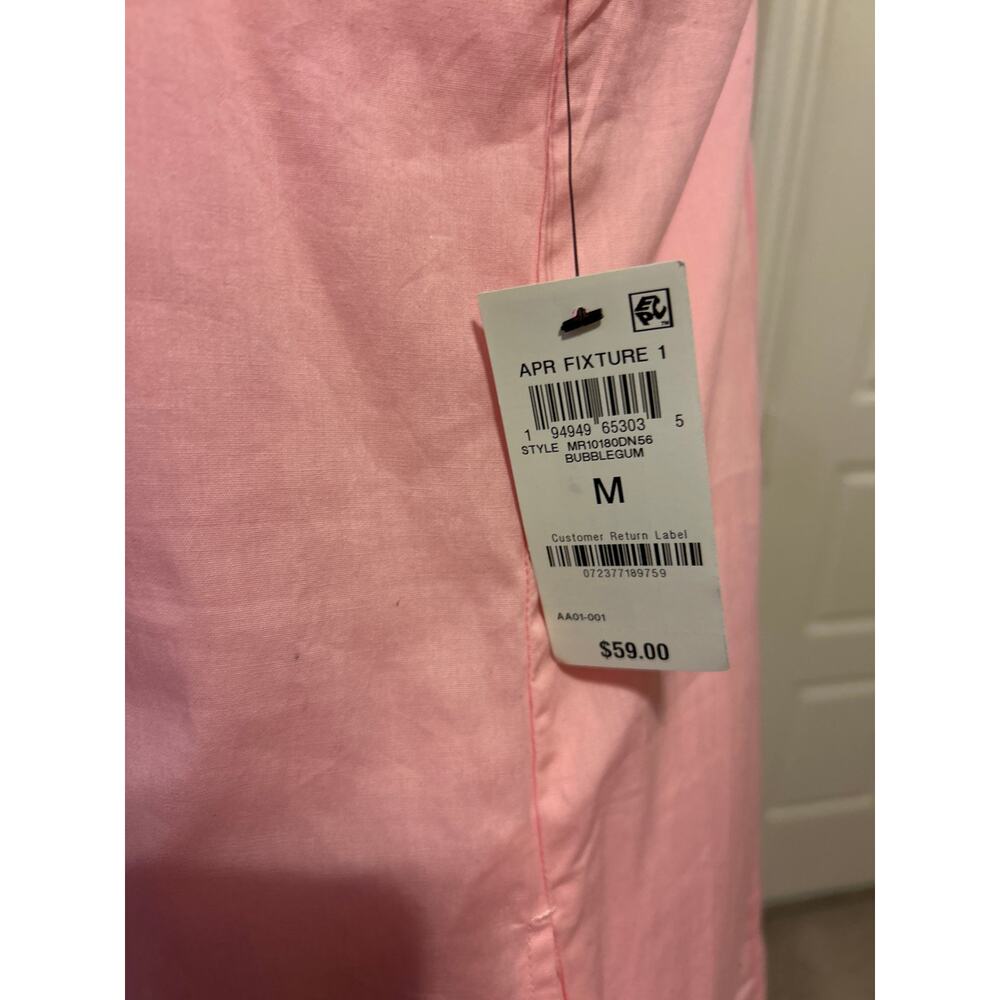 And Now This | NWT, Pink Tie Sleeve Babydoll Dress | Med - Picture 6 of 13